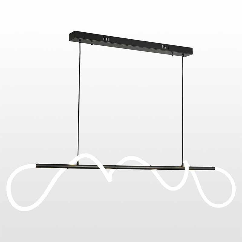 Люстра Luke Lampco Tracer Chandelier Black Line Белый Черный Люстра Luke Lampco Tracer Chandelier Black Line Белый Черный в Волгограде | Loft Concept