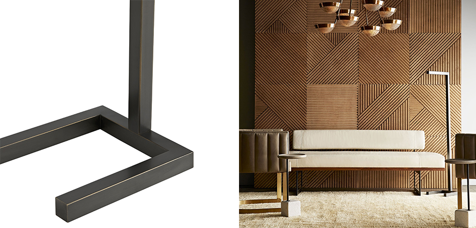 Торшер Arteriors SALFORD FLOOR LAMP Black Торшер Arteriors SALFORD FLOOR LAMP Black - Loft-Concept в Волгограде