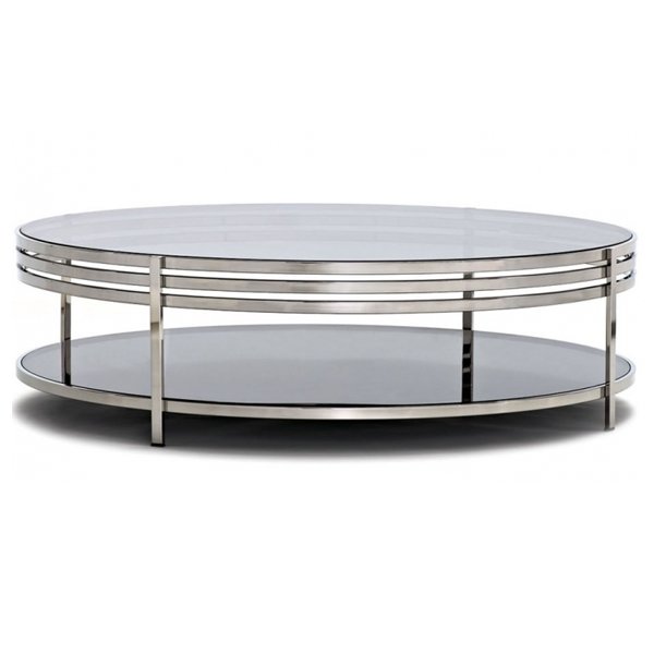 Столик Ula Round coffee table ULA002 Нержавеющая сталь Столик Ula Round coffee table ULA002 Нержавеющая сталь в Волгограде | Loft Concept