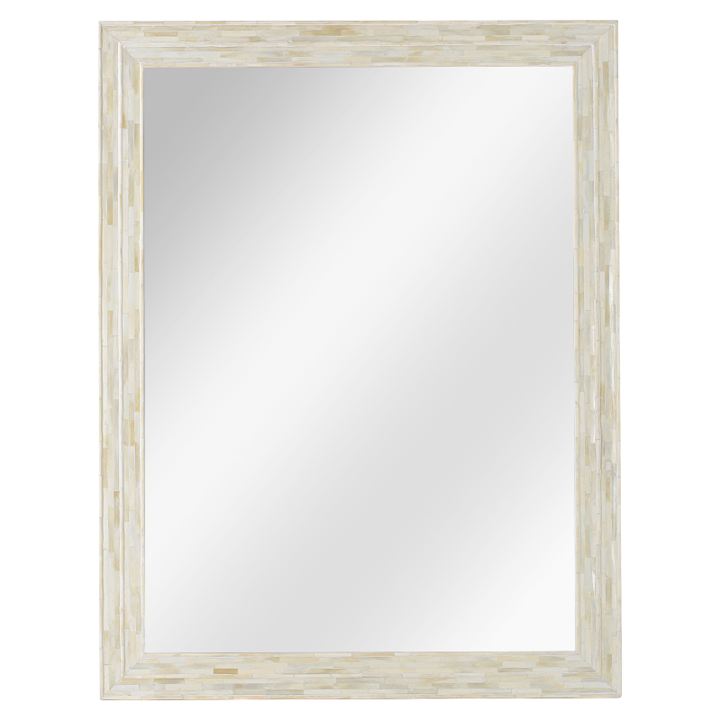 Зеркало Bone Inlay white Белый Бежевый Зеркало Bone Inlay white Белый Бежевый в Волгограде | Loft Concept