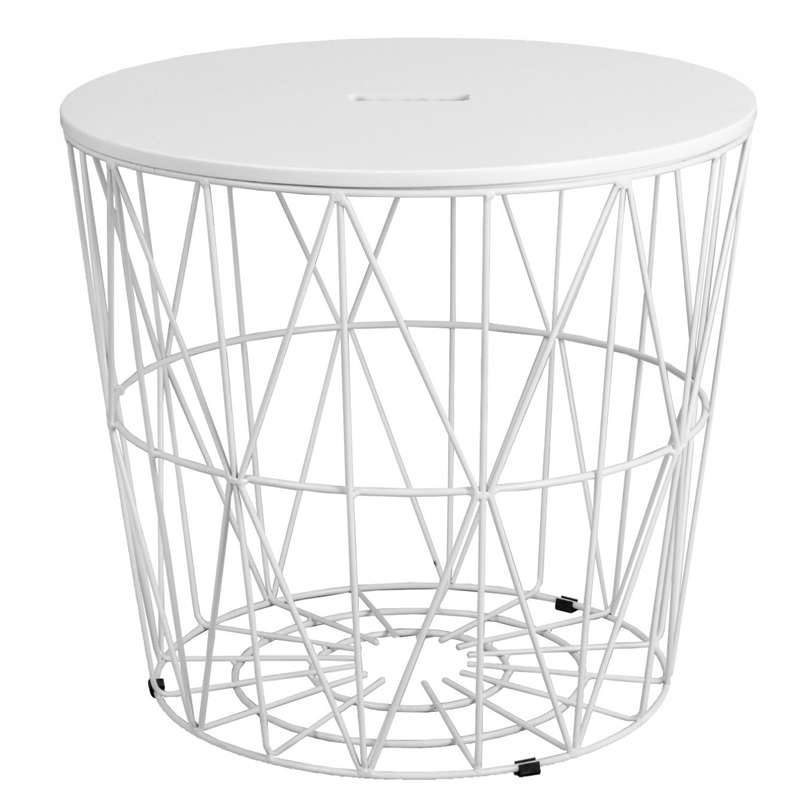 Приставной стол Cambria Side Table white Белый Приставной стол Cambria Side Table white Белый в Волгограде | Loft Concept