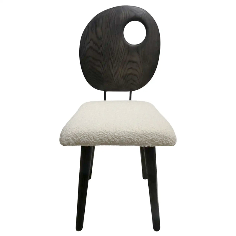 Стул Pebble Chair by Fred Rigby Studio Коричневый Белый Стул Pebble Chair by Fred Rigby Studio Коричневый Белый в Волгограде | Loft Concept