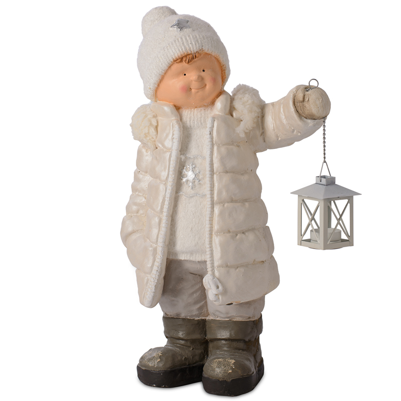 Статуэтка Winter Boy Бежевый Статуэтка Winter Boy Бежевый в Волгограде | Loft Concept