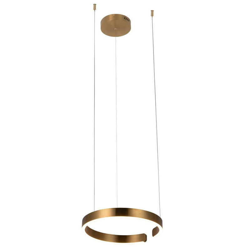 Подвесной светильник Half Ring brass 40 Латунь Золотой в Волгограде | Loft Concept 