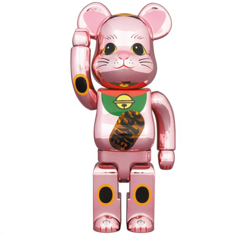 Статуэтка Bearbrick Pink Lucky Cat Розовый Мульти Статуэтка Bearbrick Pink Lucky Cat Розовый Мульти в Волгограде | Loft Concept