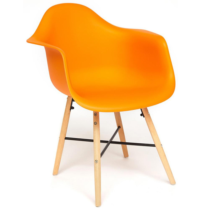 Стул DAW orange Оранжевый Древесина Стул DAW orange Оранжевый Древесина в Волгограде | Loft Concept