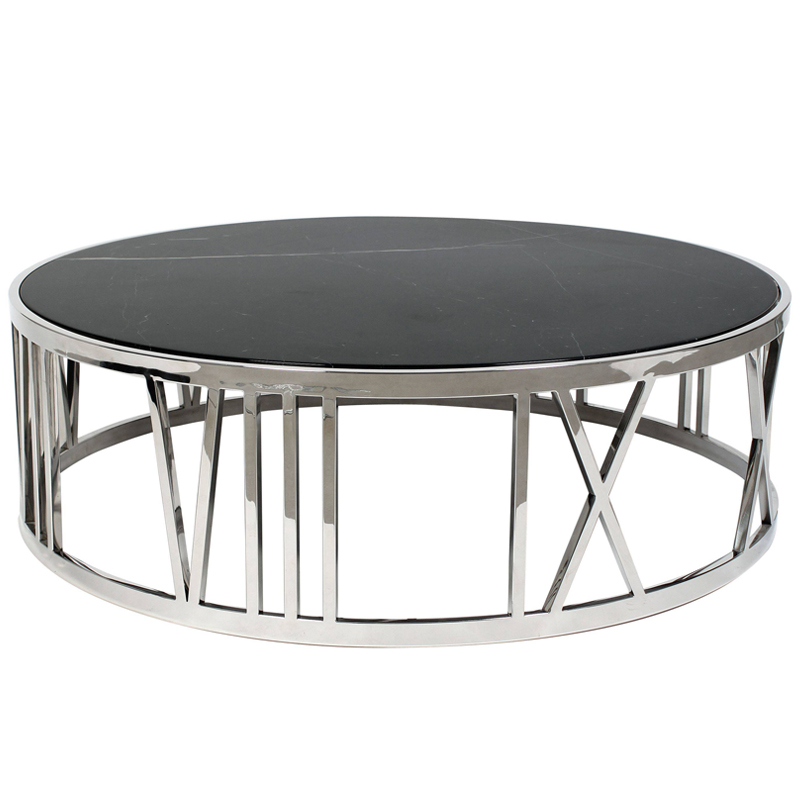 Кофейный стол Eichholtz Coffee Table Roman Figures Нержавеющая сталь Черный Мрамор Nero Кофейный стол Eichholtz Coffee Table Roman Figures Нержавеющая сталь Черный Мрамор Nero в Волгограде | Loft Concept