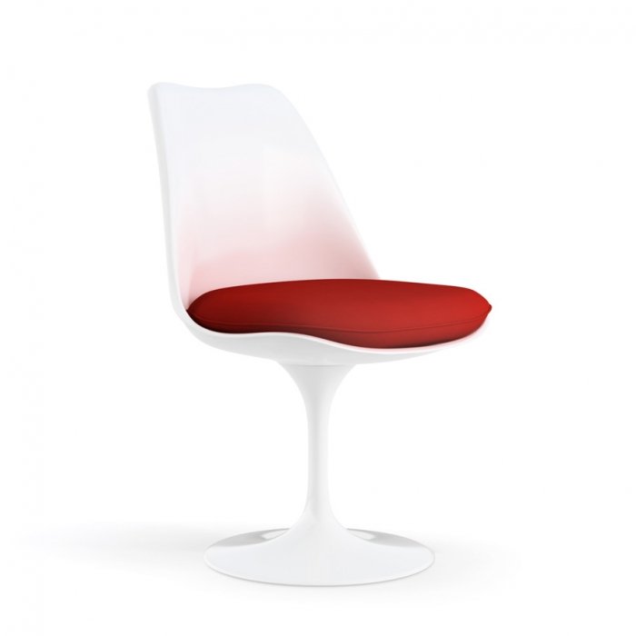 Стул Tulip Side Chair Черный Красный Белый Стул Tulip Side Chair Черный Красный Белый в Волгограде | Loft Concept