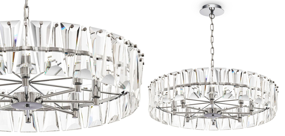 Люстра Ruby Crystal Chandelier Chrome 75 Люстра Ruby Crystal Chandelier Chrome 75 - Loft-Concept в Волгограде
