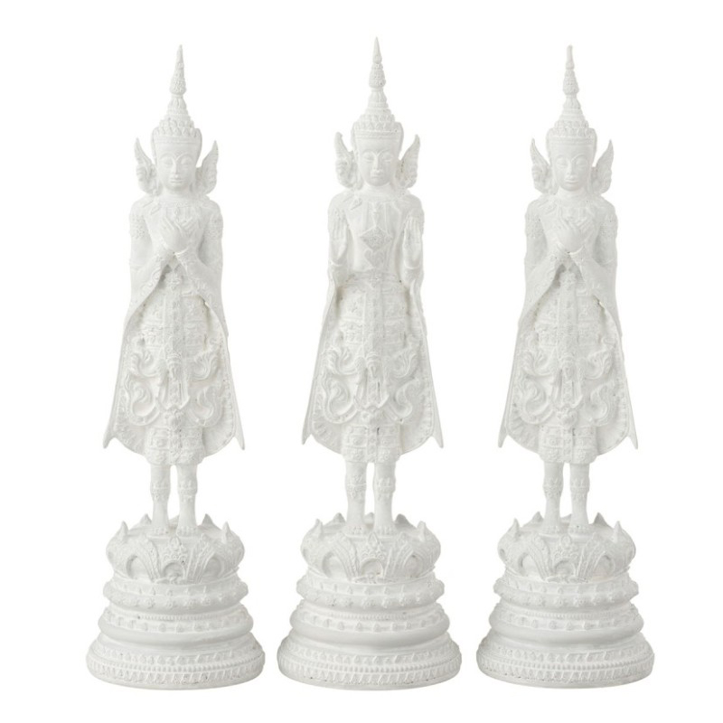 Статуэтка Buddha 3x Белый Статуэтка Buddha 3x Белый в Волгограде | Loft Concept