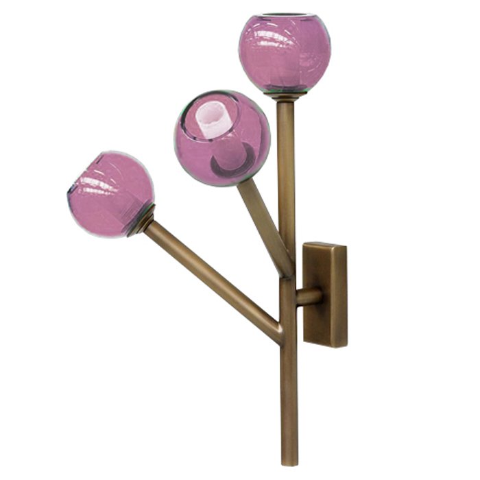 Бра Last Night Wall Lamp Pink Латунь Розовый (Rose) Бра Last Night Wall Lamp Pink Латунь Розовый (Rose) в Волгограде | Loft Concept