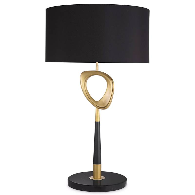 Настольная лампа Eichholtz Table Lamp Celine Латунь Черный Настольная лампа Eichholtz Table Lamp Celine Латунь Черный в Волгограде | Loft Concept