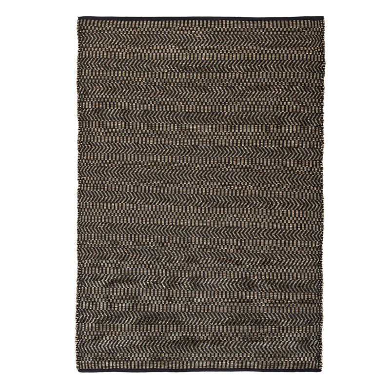 Ковер Zig Zag Carpet black Черный Бежевый в Волгограде | Loft Concept 
