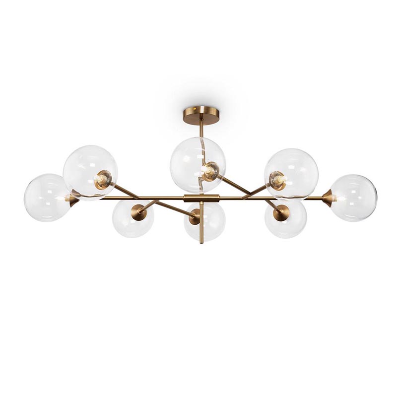 Потолочная люстра Gallotti & Radice Leaf Bronze 8 Бронза Потолочная люстра Gallotti & Radice Leaf Bronze 8 Бронза в Волгограде | Loft Concept