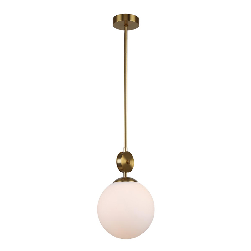 Подвесной светильник Kyran Bronze Hanging Lamp Бронза Белый Подвесной светильник Kyran Bronze Hanging Lamp Бронза Белый в Волгограде | Loft Concept