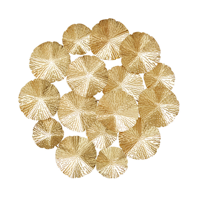 Арт-объект на стену Metal Circles Gold ART Золотой Арт-объект на стену Metal Circles Gold ART Золотой в Волгограде | Loft Concept