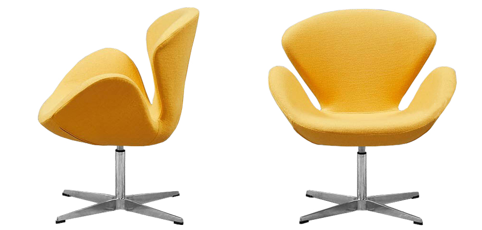Кресло Swan Chair Yellow Кресло Swan Chair Yellow - Loft-Concept в Волгограде