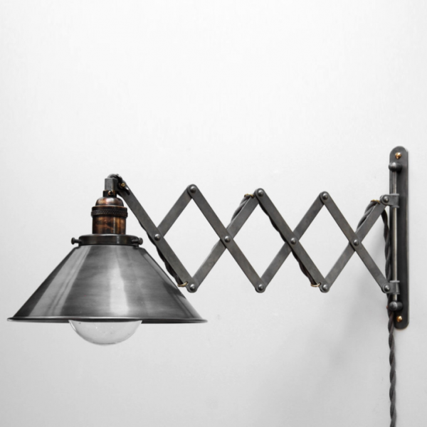Бра Metal Cone Scissors Bra Серебряный Бра Metal Cone Scissors Bra Серебряный в Волгограде | Loft Concept