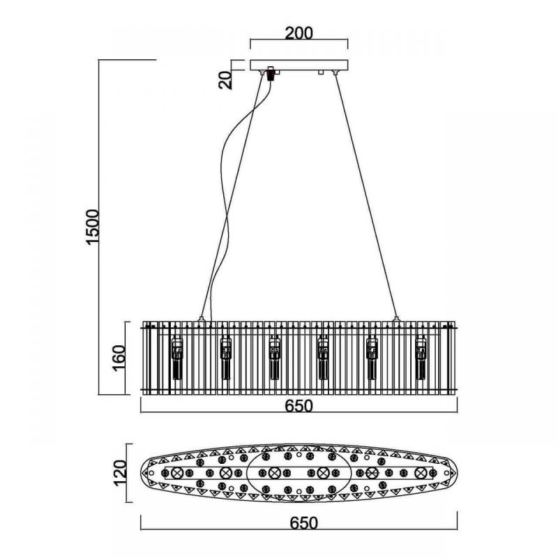 Люстра Board Chandelier Люстра Board Chandelier в Волгограде