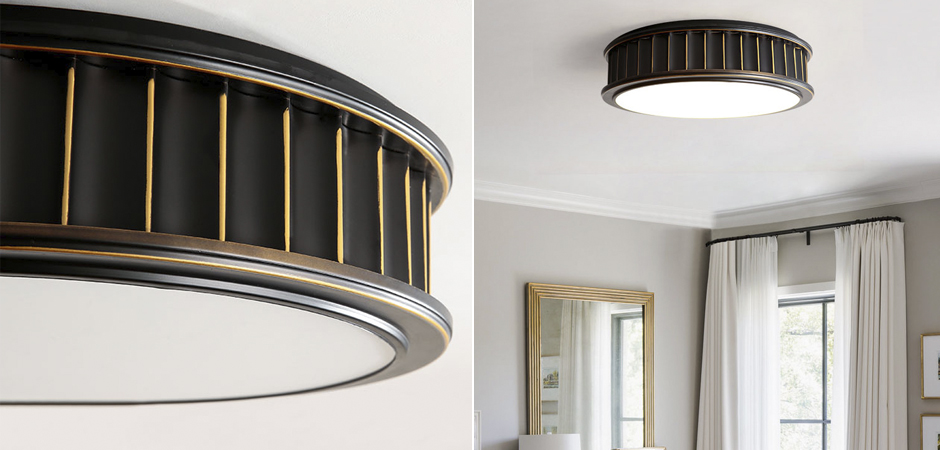 Потолочный светильник Drum Ceiling Lamp Потолочный светильник Drum Ceiling Lamp - Loft-Concept в Волгограде