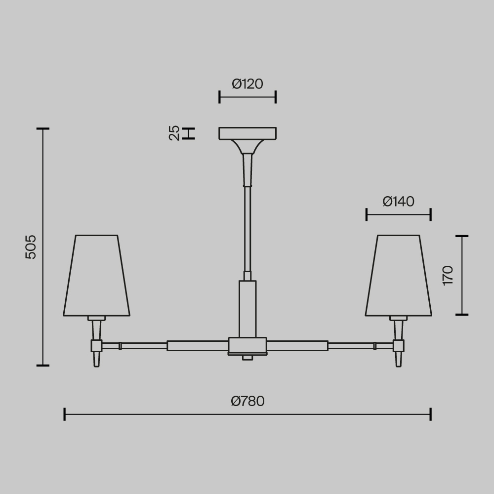 Потолочный светильник Zaragoza Е14 в Волгограде