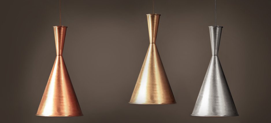 Подвесной светильник Copper Pendant Lamp Beat Light Tall Подвесной светильник Copper Pendant Lamp Beat Light Tall - Loft-Concept в Волгограде