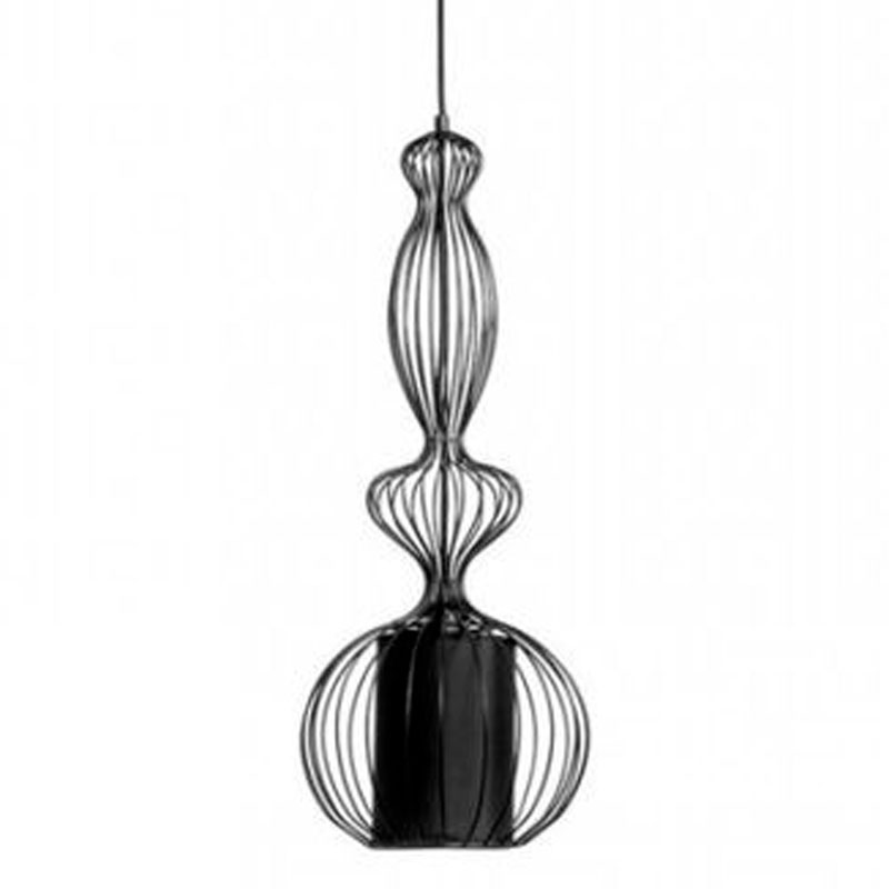 Подвесной светильник Wire Dream Pendant диаметр 23 Черный Подвесной светильник Wire Dream Pendant диаметр 23 Черный в Волгограде | Loft Concept