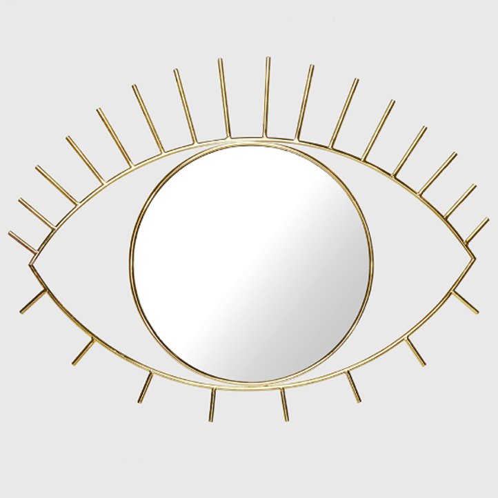 Зеркало Eye mirror Глянцевое золото Зеркало Eye mirror Глянцевое золото в Волгограде | Loft Concept