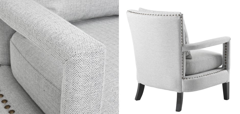 Кресло Eichholtz Chair Gregory Light Grey Кресло Eichholtz Chair Gregory Light Grey - Loft-Concept в Волгограде