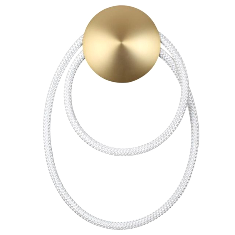 Бра Золотой LUKE LAMPCO TRACER LAMP Золотой Белый Бра Золотой LUKE LAMPCO TRACER LAMP Золотой Белый в Волгограде | Loft Concept