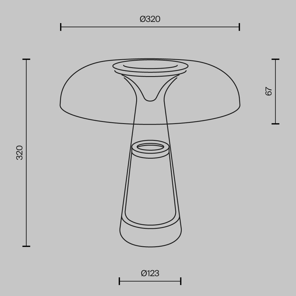 Настольный светильник Artefact 2700-4000К 8Вт в Волгограде
