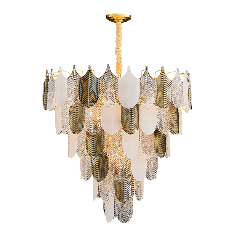 Люстра Abelia Chandelier Золотой Белый Прозрачный Люстра Abelia Chandelier Золотой Белый Прозрачный в Волгограде | Loft Concept