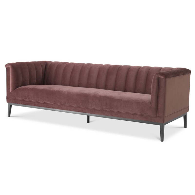 Диван Eichholtz Sofa Raffles rose Темная бронза Дымчатая Роза в Волгограде | Loft Concept 