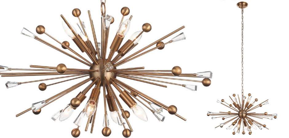 Люстра Спутник GIANT SPUTNIK Chandelier Copper Люстра Спутник GIANT SPUTNIK Chandelier Copper - Loft-Concept в Волгограде
