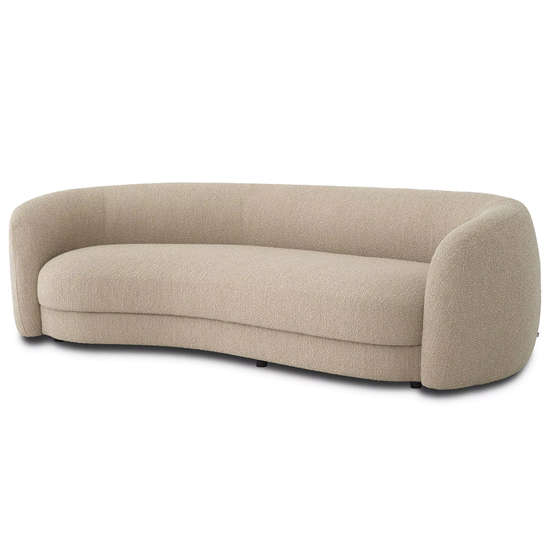 Диван Eichholtz Sofa Blaine Sand Boucle Песочный Диван Eichholtz Sofa Blaine Sand Boucle Песочный в Волгограде | Loft Concept
