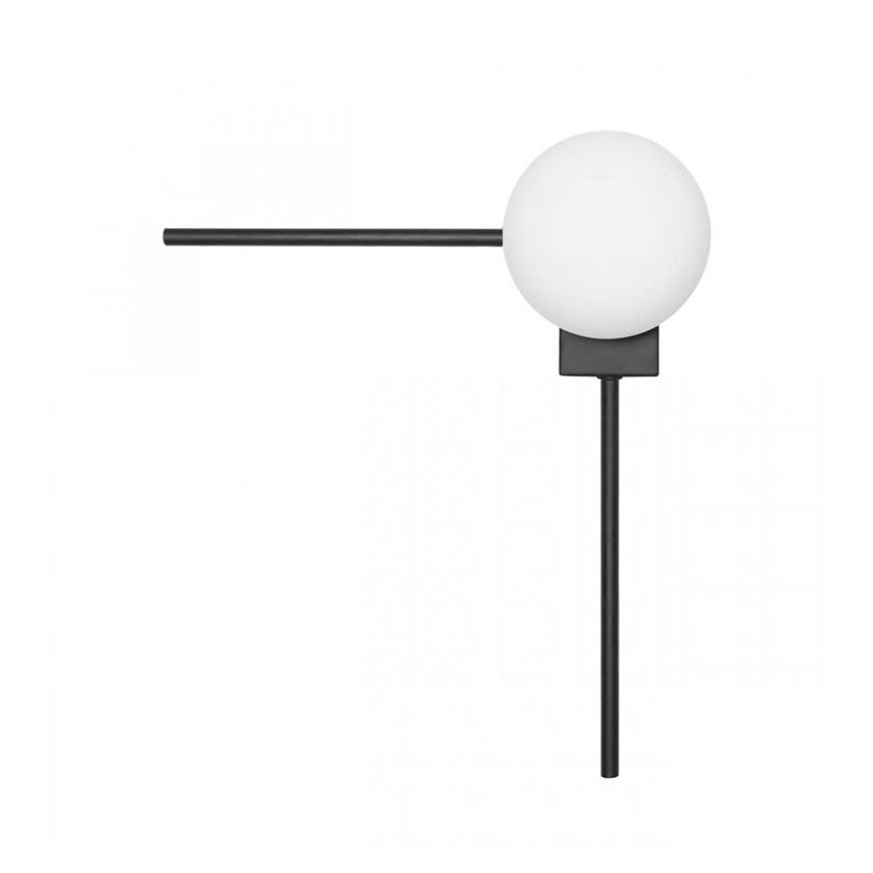 Бра Direct Rays Black 32 см Белый Черный Бра Direct Rays Black 32 см Белый Черный в Волгограде | Loft Concept