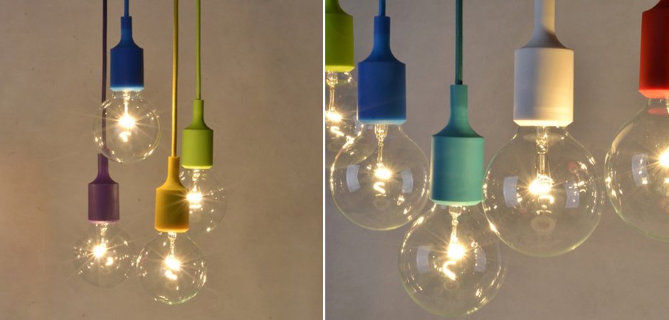 Подвесной светильник Muuto E27 Color Подвесной светильник Muuto E27 Color - Loft-Concept в Волгограде