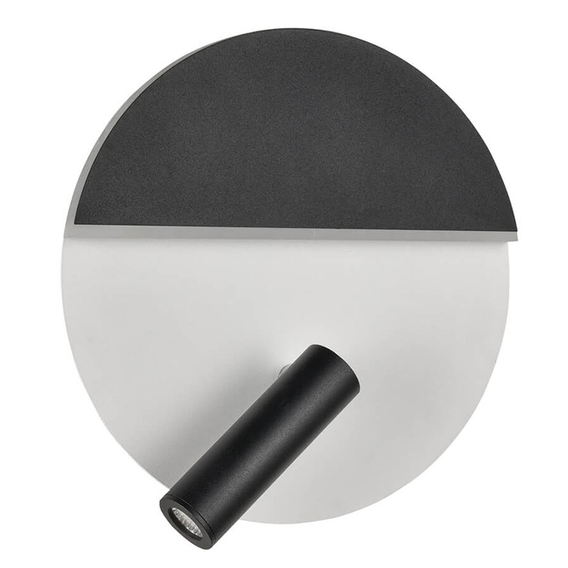 Бра Shon White Black Wall Lamp Белый Черный Бра Shon White Black Wall Lamp Белый Черный в Волгограде | Loft Concept