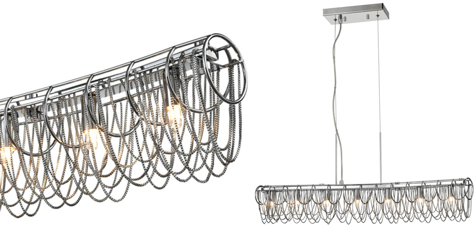 Люстра Spiral & Chains Chrome Люстра Spiral & Chains Chrome - Loft-Concept в Волгограде