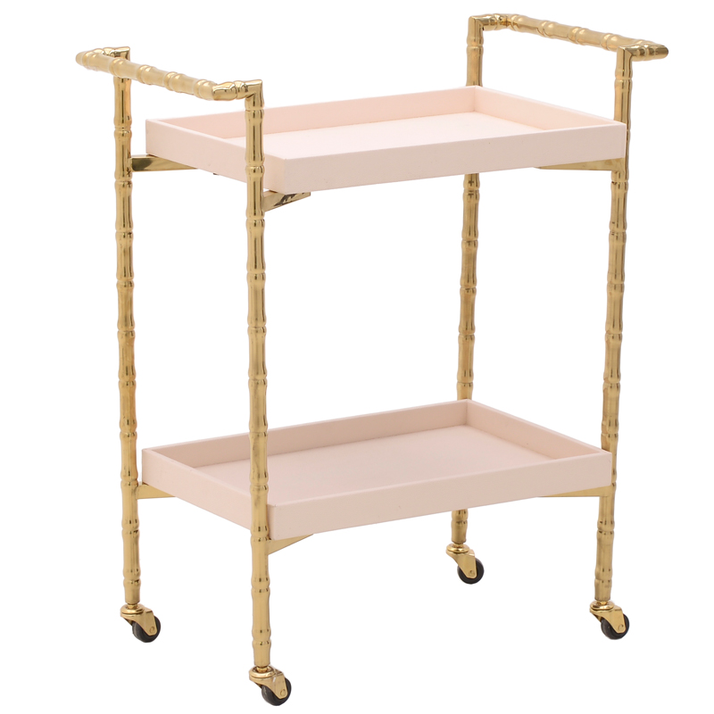 Приставной стол Shinobiya Table Розовый пастельный Глянцевое золото Приставной стол Shinobiya Table Розовый пастельный Глянцевое золото в Волгограде | Loft Concept