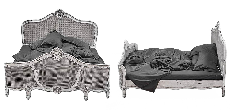 Кровать Wicker Bed White Кровать Wicker Bed White - Loft-Concept в Волгограде