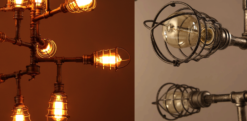 Люстра Loft Industrial Sputnik 12 Retro Люстра Loft Industrial Sputnik 12 Retro - Loft-Concept в Волгограде
