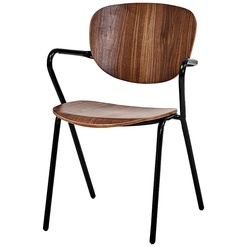 Стул Atol Loft Stool Черный Коричневый Стул Atol Loft Stool Черный Коричневый в Волгограде | Loft Concept