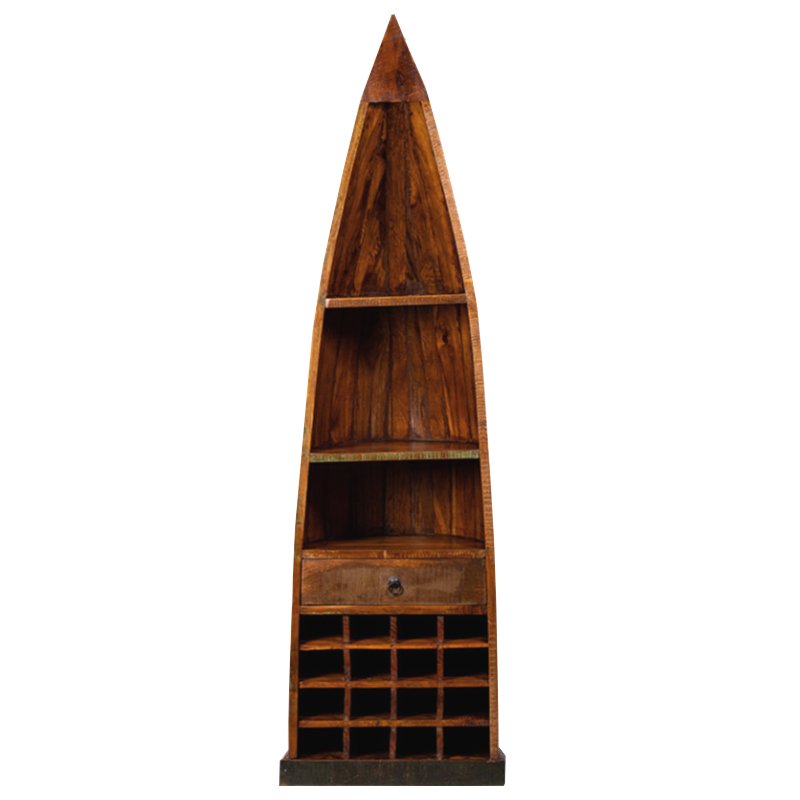 Стеллаж Old Boat Dark Коричневый винтаж Стеллаж Old Boat Dark Коричневый винтаж в Волгограде | Loft Concept