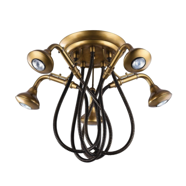 Потолочный светильник Octopus Hose Pendant Потолочный светильник Octopus Hose Pendant в Волгограде | Loft Concept