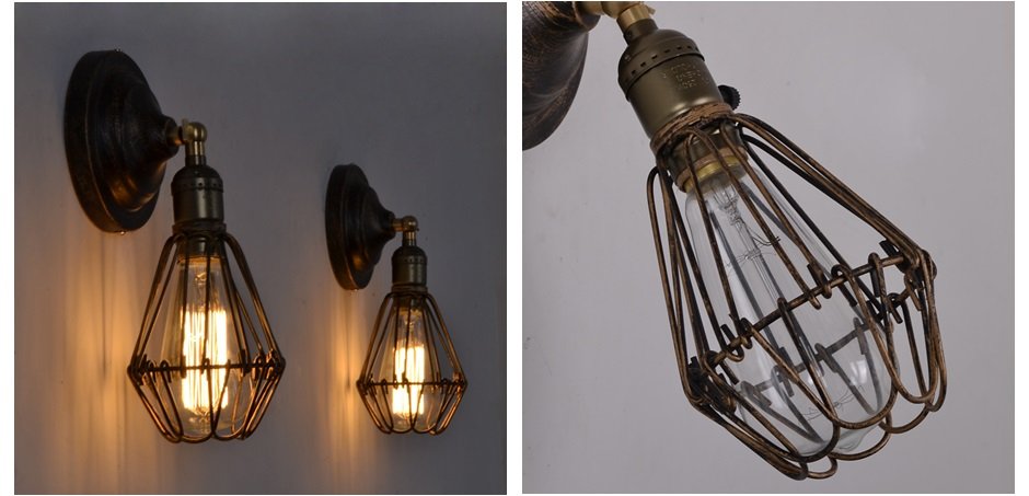 Бра Loft Cage Pendant Бра Loft Cage Pendant - Loft-Concept в Волгограде