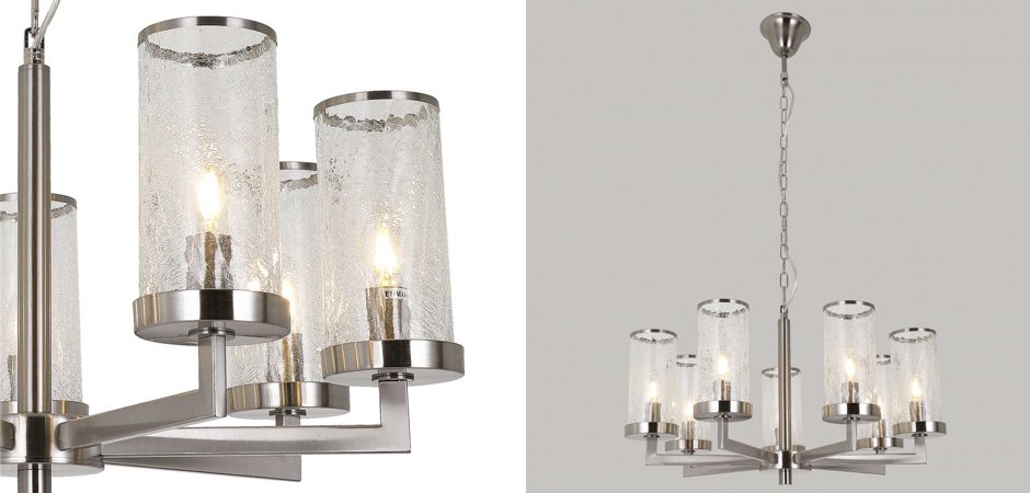 Люстра LIAISON ONE-TIER Chandelier 7 Silver Люстра LIAISON ONE-TIER Chandelier 7 Silver - Loft-Concept в Волгограде