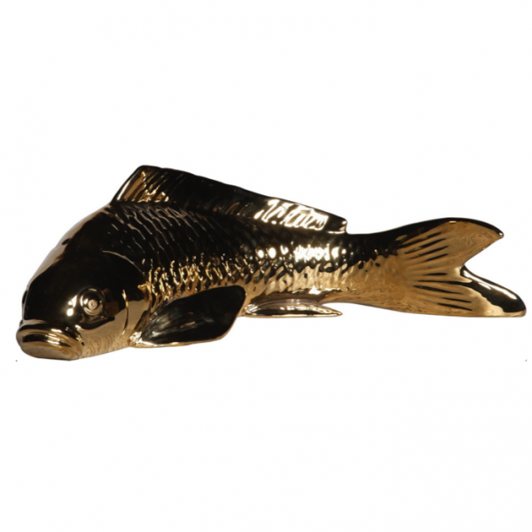 Декоративная статуэтка Golden Fish Золотой Декоративная статуэтка Golden Fish Золотой в Волгограде | Loft Concept