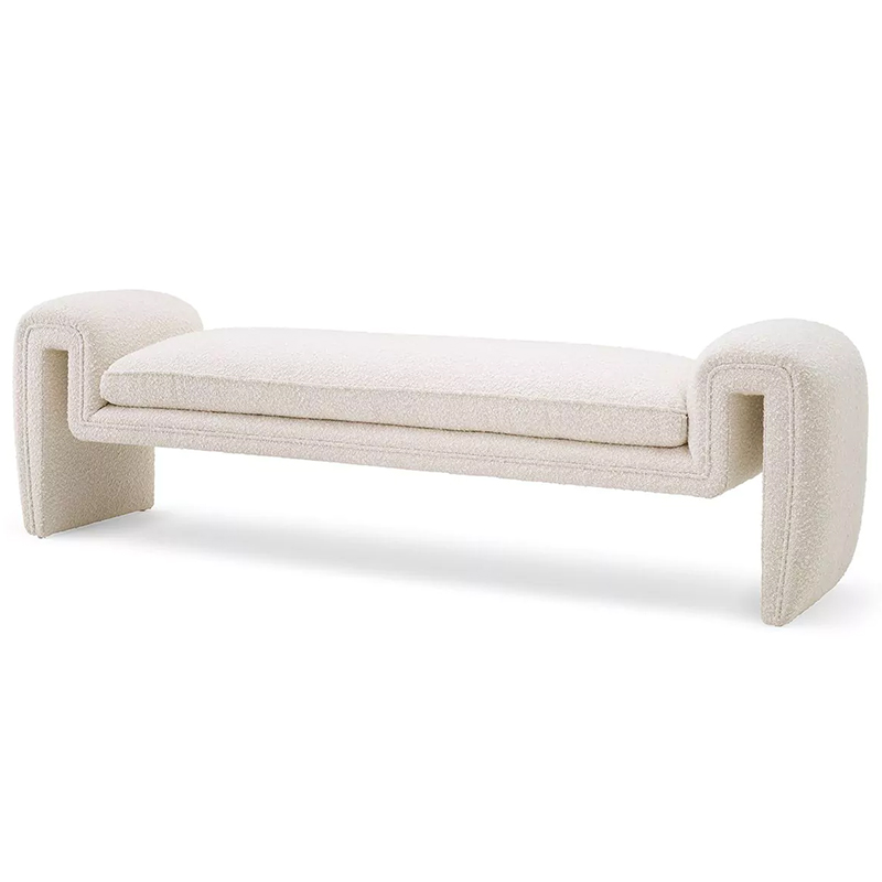 Банкетка Eichholtz Bench Tondo L Белый Банкетка Eichholtz Bench Tondo L Белый в Волгограде | Loft Concept