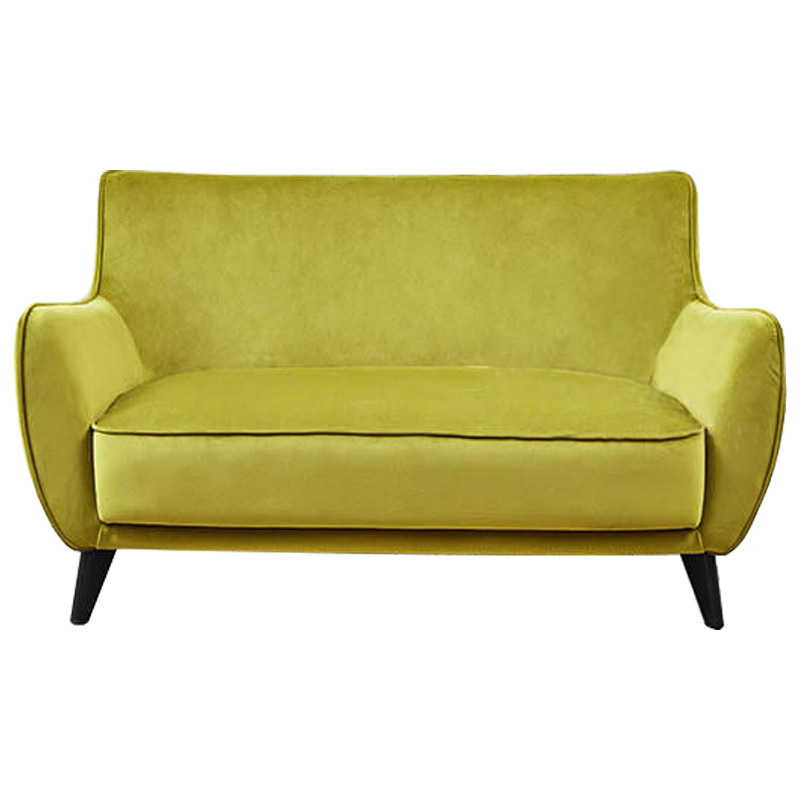 Диван Light Green Softness Sofa Салатовый Черный Диван Light Green Softness Sofa Салатовый Черный в Волгограде | Loft Concept